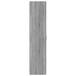 vidaXL Dulap înalt, gri sonoma, 40x42,5x185 cm, lemn prelucrat