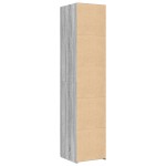 vidaXL Dulap înalt, gri sonoma, 40x42,5x185 cm, lemn prelucrat
