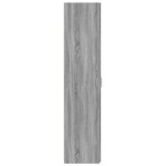 vidaXL Dulap înalt, gri sonoma, 45x42,5x185 cm, lemn compozit