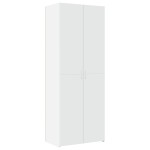 vidaXL Dulap înalt, alb, 70x42,5x185 cm, lemn prelucrat vidaXL Dulap înalt, alb, 70x42,5x185 cm, lemn prelucrat