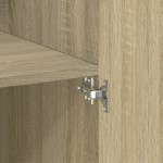vidaXL Dulap înalt, stejar sonoma, 70x42,5x185 cm, lemn prelucrat vidaXL Dulap înalt, stejar sonoma, 70x42,5x185 cm, lemn prelucrat
