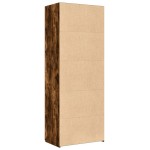 vidaXL Dulap înalt, stejar fumuriu, 70x42,5x185 cm, lemn prelucrat vidaXL Dulap înalt, stejar fumuriu, 70x42,5x185 cm, lemn prelucrat