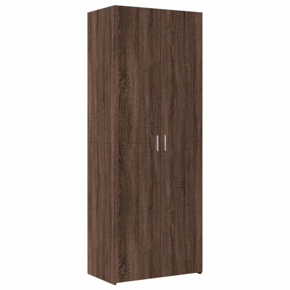 vidaXL Dulap înalt, stejar maro, 70x42,5x185 cm, lemn prelucrat