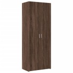 vidaXL Dulap înalt, stejar maro, 70x42,5x185 cm, lemn prelucrat