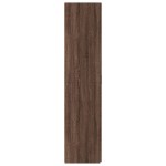 vidaXL Dulap înalt, stejar maro, 70x42,5x185 cm, lemn prelucrat