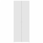 vidaXL Dulap înalt, alb, 70x42,5x185 cm, lemn prelucrat