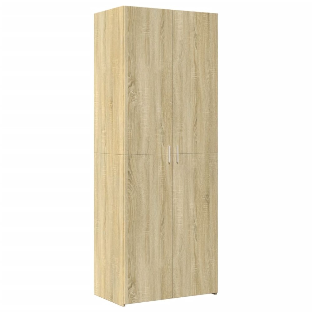 vidaXL Dulap înalt, stejar sonoma, 70x42,5x185 cm, lemn prelucrat