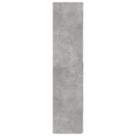 vidaXL Dulap înalt, gri beton, 70x42,5x185 cm, lemn prelucrat
