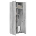 vidaXL Dulap înalt, gri sonoma, 70x42,5x185 cm, lemn prelucrat