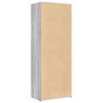 vidaXL Dulap înalt, gri sonoma, 70x42,5x185 cm, lemn prelucrat