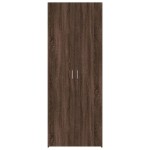 vidaXL Dulap înalt, stejar maro, 70x42,5x185 cm, lemn prelucrat