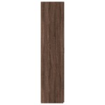 vidaXL Dulap înalt, stejar maro, 70x42,5x185 cm, lemn prelucrat