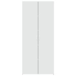 vidaXL Dulap înalt, alb, 80x42,5x185 cm, lemn prelucrat vidaXL Dulap înalt, alb, 80x42,5x185 cm, lemn prelucrat