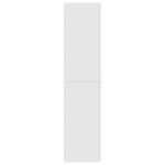 vidaXL Dulap înalt, alb, 80x42,5x185 cm, lemn prelucrat vidaXL Dulap înalt, alb, 80x42,5x185 cm, lemn prelucrat