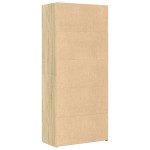 vidaXL Dulap înalt, stejar sonoma, 80x42,5x185 cm, lemn prelucrat vidaXL Dulap înalt, stejar sonoma, 80x42,5x185 cm, lemn prelucrat