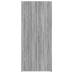 vidaXL Dulap înalt, gri sonoma, 80x42,5x185 cm, lemn prelucrat
