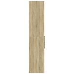 vidaXL Dulap înalt, stejar sonoma, 40x42,5x185 cm, lemn prelucrat vidaXL Dulap înalt, stejar sonoma, 40x42,5x185 cm, lemn prelucrat