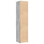 vidaXL Dulap înalt, gri sonoma, 40x42,5x185 cm, lemn prelucrat