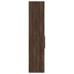 vidaXL Dulap înalt, stejar maro, 40x42,5x185 cm, lemn prelucrat