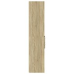 vidaXL Dulap înalt, stejar sonoma, 45x42,5x185 cm, lemn compozit