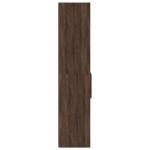 vidaXL Dulap înalt, stejar maro, 45x42,5x185 cm, lemn prelucrat
