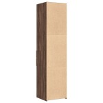 vidaXL Dulap înalt, stejar maro, 45x42,5x185 cm, lemn prelucrat