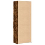 vidaXL Dulap înalt, stejar fumuriu, 70x42,5x185 cm, lemn prelucrat vidaXL Dulap înalt, stejar fumuriu, 70x42,5x185 cm, lemn prelucrat