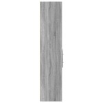 vidaXL Dulap înalt, gri sonoma, 70x42,5x185 cm, lemn prelucrat