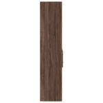 vidaXL Dulap înalt, stejar maro, 70x42,5x185 cm, lemn prelucrat