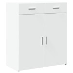 vidaXL Dulap, alb, 80x42,5x93 cm, lemn prelucrat