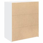 vidaXL Dulap, alb, 80x42,5x93 cm, lemn prelucrat