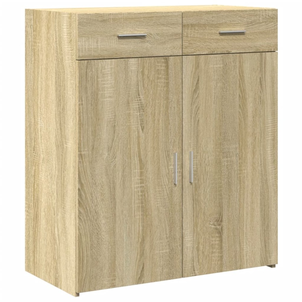 vidaXL Dulap, stejar sonoma, 80x42,5x93 cm, lemn prelucrat