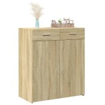 vidaXL Dulap, stejar sonoma, 80x42,5x93 cm, lemn prelucrat