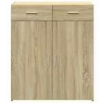 vidaXL Dulap, stejar sonoma, 80x42,5x93 cm, lemn prelucrat