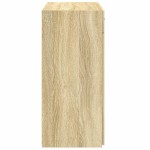 vidaXL Dulap, stejar sonoma, 80x42,5x93 cm, lemn prelucrat