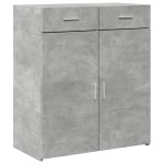 vidaXL Dulap, gri beton, 80x42,5x93 cm, lemn prelucrat vidaXL Dulap, gri beton, 80x42,5x93 cm, lemn prelucrat