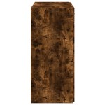 vidaXL Dulap, stejar fumuriu, 80x42,5x93 cm, lemn prelucrat
