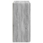 vidaXL Dulap, sonoma gri, 80x42,5x93 cm, lemn prelucrat