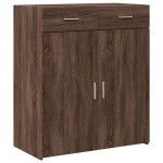 vidaXL Dulap, stejar maro, 80x42,5x93 cm, lemn prelucrat