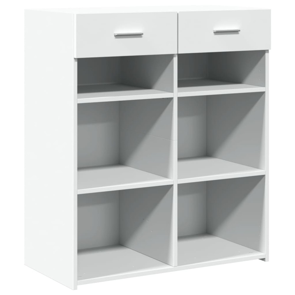 vidaXL Dulap, alb, 80x42,5x93 cm, lemn prelucrat