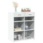 vidaXL Dulap, alb, 80x42,5x93 cm, lemn prelucrat