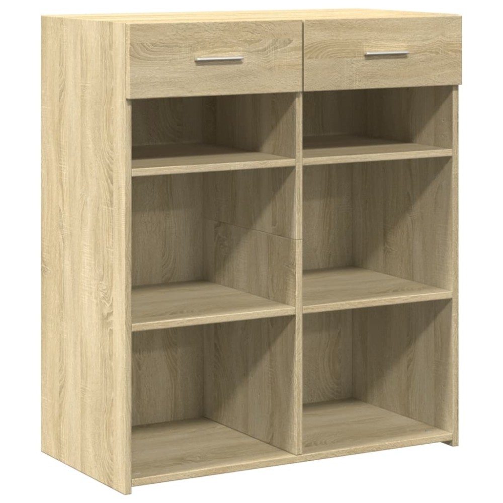 vidaXL Dulap, stejar sonoma, 80x42,5x93 cm, lemn prelucrat