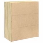 vidaXL Dulap, stejar sonoma, 80x42,5x93 cm, lemn prelucrat