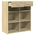 vidaXL Dulap, stejar sonoma, 80x42,5x93 cm, lemn prelucrat