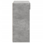 vidaXL Dulap, gri beton, 80x42,5x93 cm, lemn prelucrat vidaXL Dulap, gri beton, 80x42,5x93 cm, lemn prelucrat