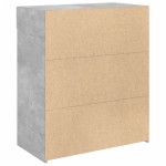 vidaXL Dulap, gri beton, 80x42,5x93 cm, lemn prelucrat vidaXL Dulap, gri beton, 80x42,5x93 cm, lemn prelucrat
