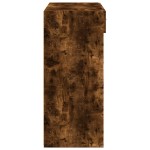 vidaXL Dulap, stejar fumuriu, 80x42,5x93 cm, lemn prelucrat