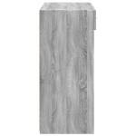 vidaXL Dulap, sonoma gri, 80x42,5x93 cm, lemn prelucrat