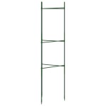 vidaXL Suport pentru roșii, 8 buc., 116 cm, oțel și PP