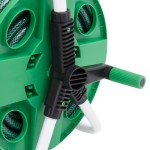 vidaXL Tambur pentru furtun autonom, verde, cu furtun PVC de 30 m vidaXL Tambur pentru furtun autonom, verde, cu furtun PVC de 30 m